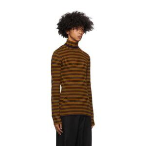 Dries Van Noten Men's Striped Merino Wool Sweater SIZE XL